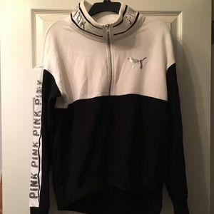 Victoria secret PINK half zip hoodie